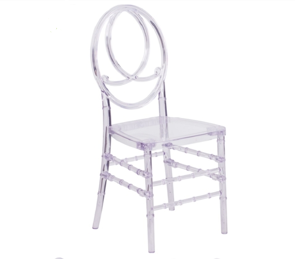 Clear Resin Phoenix Chair