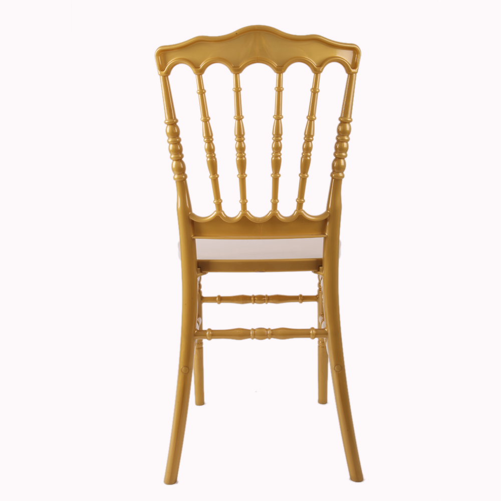 Gold Resin Napoleon Chair 